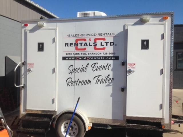Rental store for RESTROOM TRAILER in Brandon MB